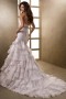 The back of the Cryophila Wedding Dress
